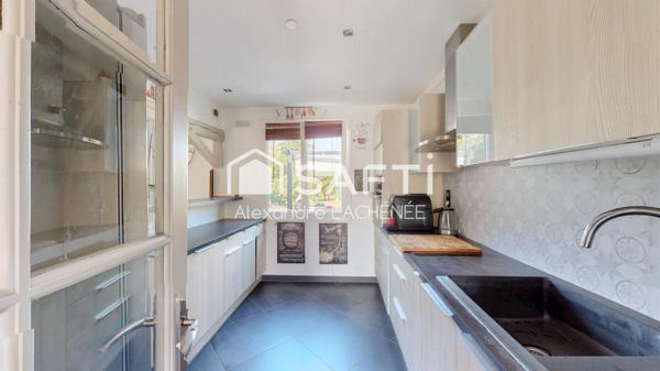 Andeville, plain-pied, terrain arboré 1652 m²