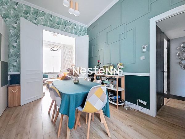 Maison Douai 5 pièce 124 m², 3 chambres, cour. Proximité de la porte d'Arras. 217 900 euros.