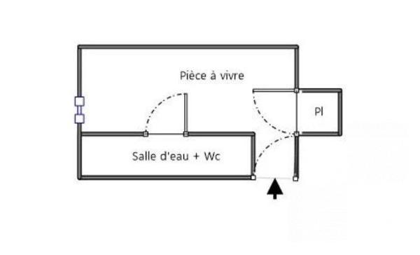 06800 - CAGNES SUR MER - 2 STUDIOS MEUBLES REFAIENT INTEGRALEMENT - MAIRIE - FUTUR TRAM4-