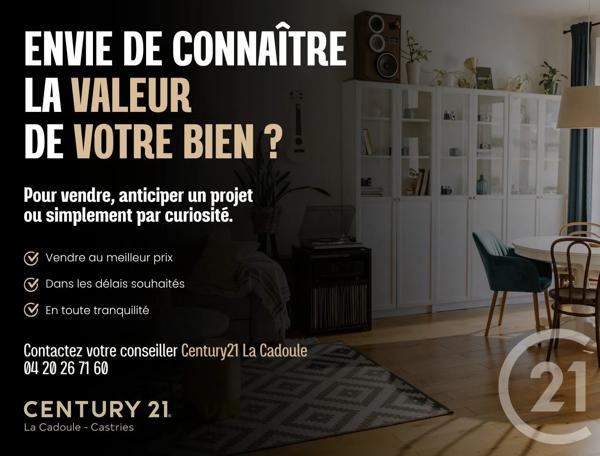 Appartement T4 à vendre  4 pièces - 108,68 m 2   MAUGUIO CARNON  - 34