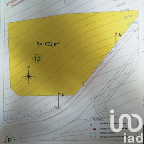 Terrain à vendre 1 072 m² Canaples