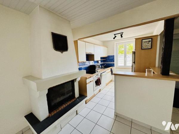 Ensemble immobilier divisible en 2 lots : maison + dépendance en pierre