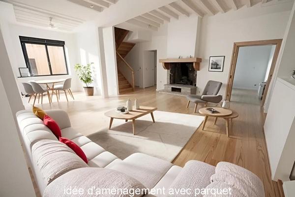 BEAUREGARD . Duplex 4 pièces 109m2 habitables + terrasse, cave et 2 places de stationnement
