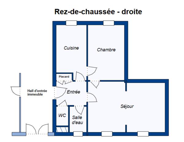 Millau (12100) APPARTEMENT F2 57 M2 VENDU LOUÉ