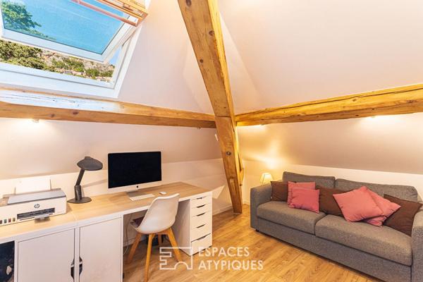 Appartement-villa avec terrasses panoramiques et vue mer