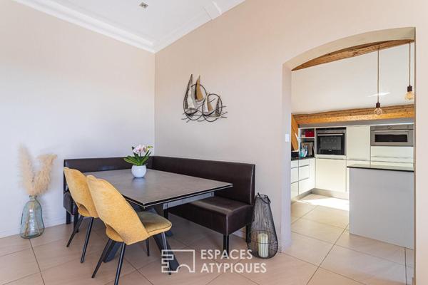 Appartement-villa avec terrasses panoramiques et vue mer