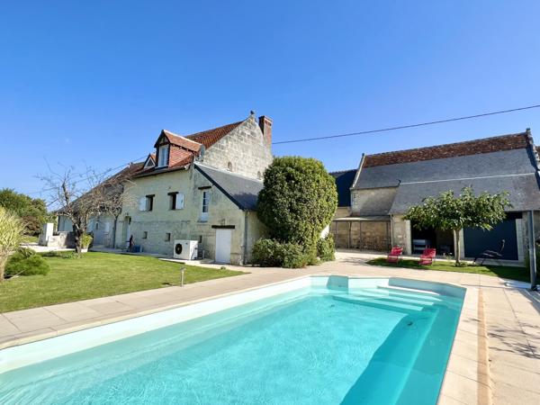 Berthenay (37510) Longère avec piscine BERTHENAY
