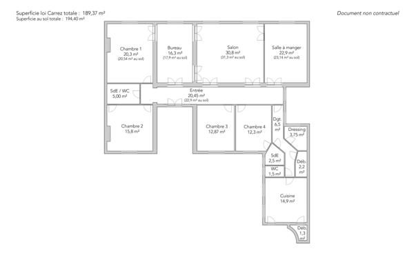 Appartement Paris 6e - SÈVRES-BABYLONE / SAINTS-PÈRES