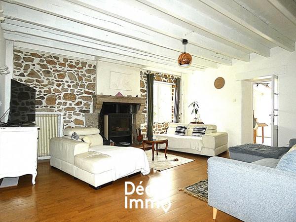 Vente maison mitoyenne Bellevigny, 114m² 5 pièces 247 000€ avec garage