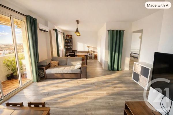 Appartement F4 à vendre  4 pièces - 57,83 m 2   TOULON  - 83