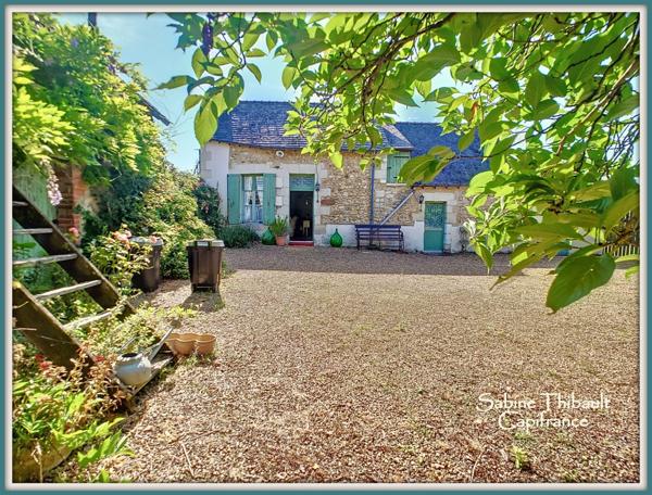 Dpt Maine-et-Loire (49) à vendre Noyant maison 4 pièces (129 m2) + gîte 3 pièces (77 m2) - Terrain : 6122 m2