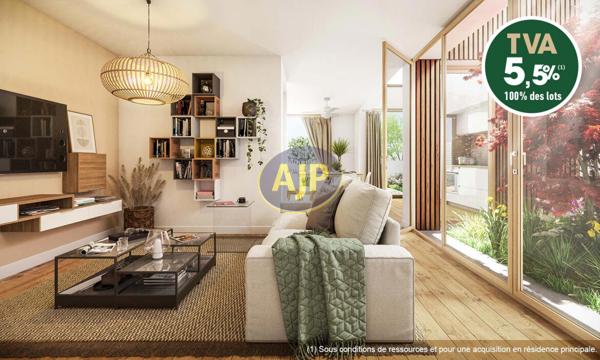 Appartement à vendre Bordeaux - 4 pièces, 80m² avec 3 chambre(s) à 342 875€ - AJP ACTEA Talence