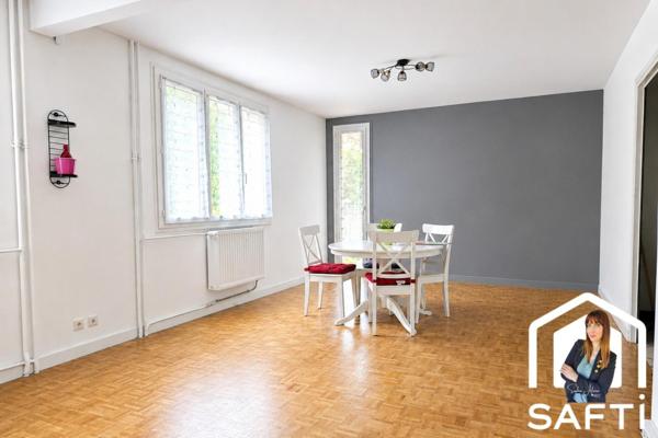 Appartement T3 lumineux avec balcon – 70 m² – Parking privé