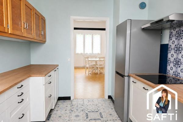 Appartement T3 lumineux avec balcon – 70 m² – Parking privé
