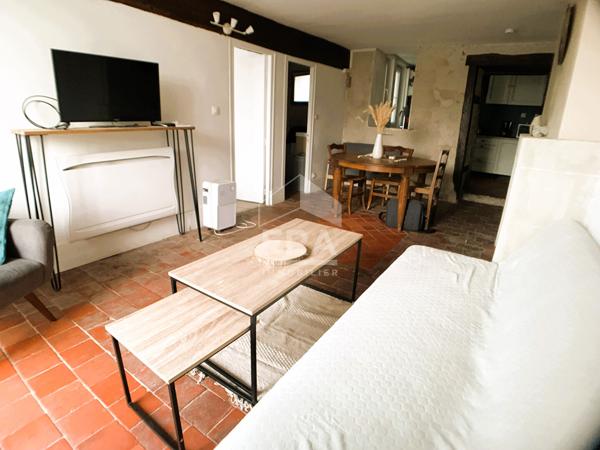 APPARTEMENT T2 MEUBLE A LOUER - BLOIS - QUARTIER VIENNE, PROCHE TOUTES COMMODITÉS, COURETTE EXTERIEURE