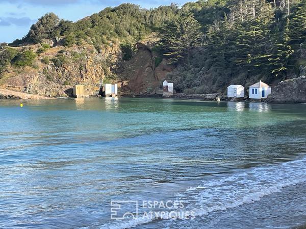 Terrain constructible viabilisé 514 m2 Plage à pied 300M