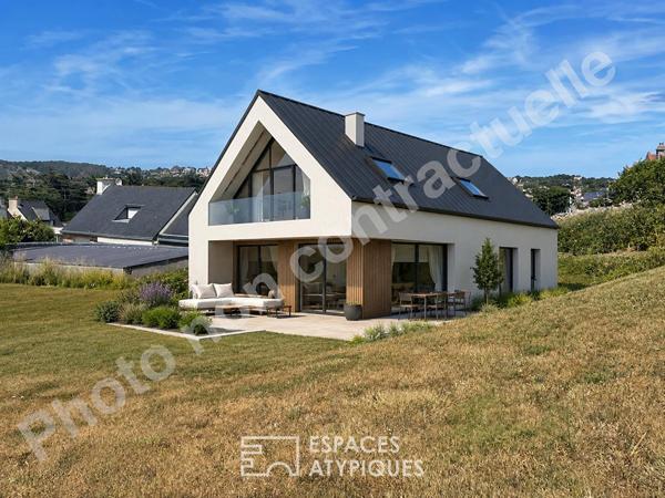 Terrain constructible viabilisé 514 m2 Plage à pied 300M