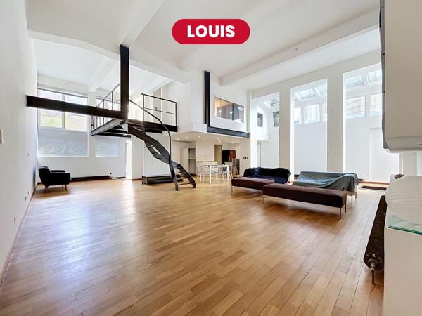 Louis - Loft de 191 m2 2 chambres + cave - Lille Centre