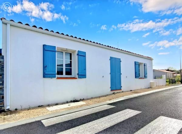 BEAUVOIR-SUR-MER – Maison 2 chambres – Aucun travaux – Terrain d’environ 390 m²