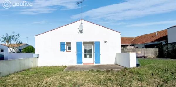 BEAUVOIR-SUR-MER – Maison 2 chambres – Aucun travaux – Terrain d’environ 390 m²
