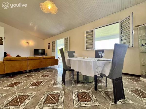 Villa T4 – Rivière-Salée – Sans Pareil -Vue campagne