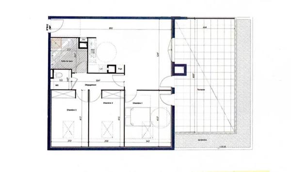 APPT LUMINEUX EXPOSÉ SUD 3 CH TERRASSE GARAGE