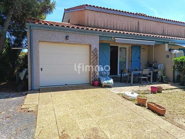 Maison accolée 3 pièces garage terrasse