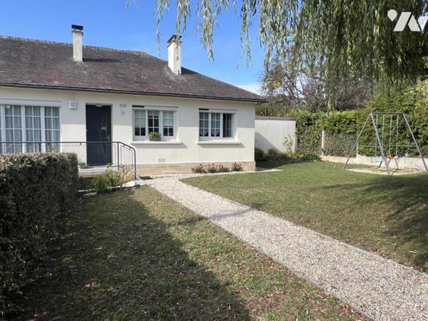 CAEN - RIVE GAUCHE - Charmante maison sur sous sol - 3 chambres - Terrain
