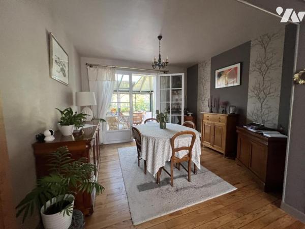 CAEN - RIVE GAUCHE - Charmante maison sur sous sol - 3 chambres - Terrain