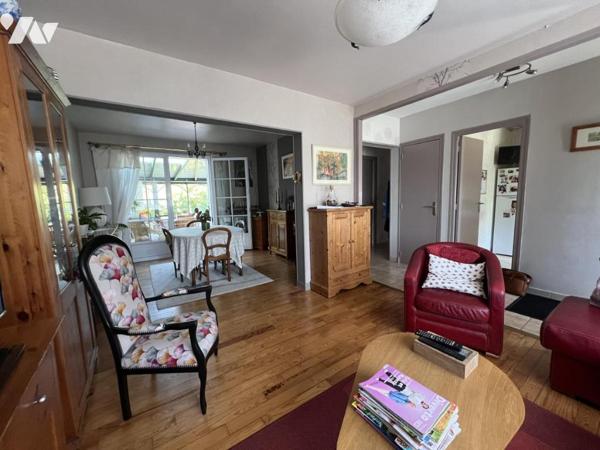 CAEN - RIVE GAUCHE - Charmante maison sur sous sol - 3 chambres - Terrain