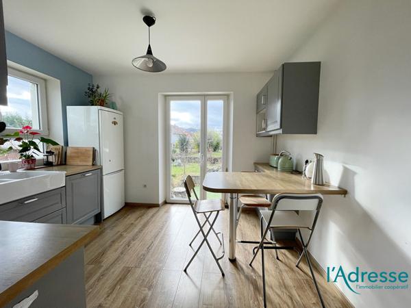 Maison 6 pièces avec jardin