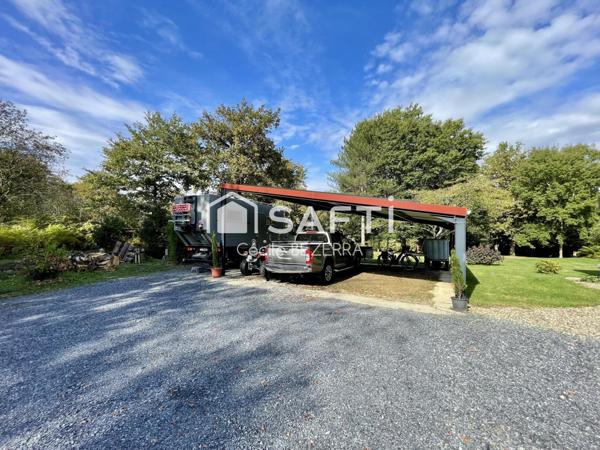 villa haut de gamme à 2 minutes d'Eauze, prestations de qualité, sur un terrain de 3 hectares
