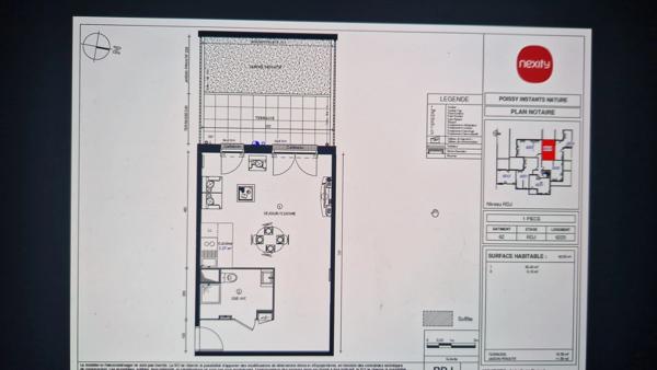 Grand studio de 41 m2 livré en 2024 avec terrasse et jardin