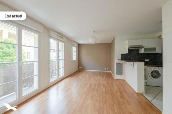 Appartement 167 383 € Vauréal 2 p 37,7 m² DPE C