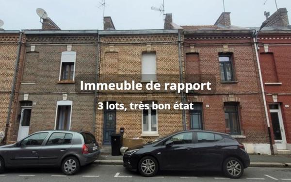 Immeuble à vendre    4 pièces • 72 m2 Amiens