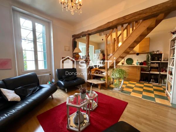 Maison 4 pièces, 2 chambres et 1 bureau