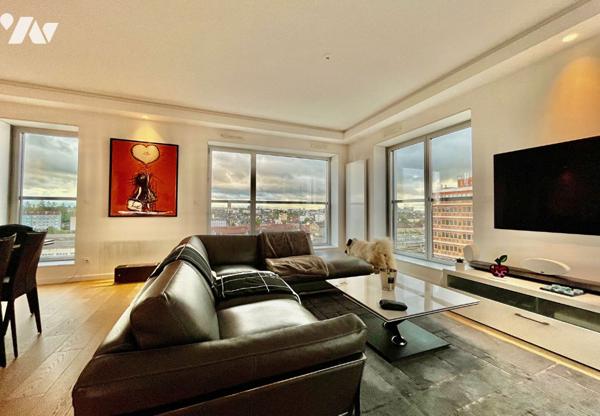 RENNES GARE  ST HELIER- Superbe T4  dernier étage avec terrasse et garage double