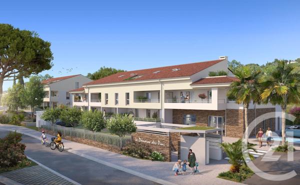 Appartement T2 à vendre  2 pièces - 67 m2 BORMES LES MIMOSAS - 83