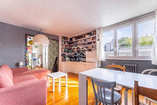 Bel Appartement T3 de 75 m² avec Balcon, Cave et Box – Lyon 8ème