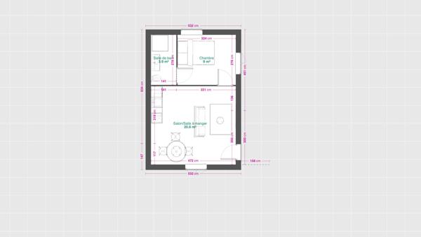 secteur Charreard: proche T4 et metro: T2 en plateau avec stationnement privatif et cave