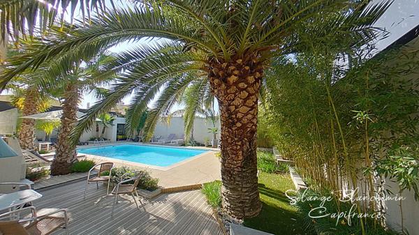 Dpt Hérault (34), à vendre Bessan – Maison 5 pièces + 3 studios – Piscine – Prix en baisse