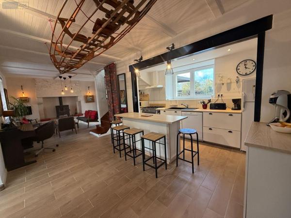 Maison à vendre à Plestin-les-Grèves dans les Côtes-d'Armor (22310), ref : 22095MAIS234