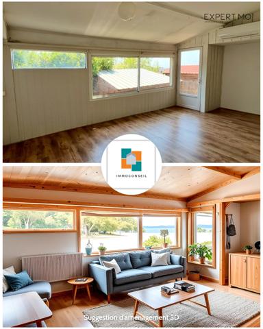 Le Castellet (83330) Maison T 3/4, parc résidentiel de loisir avec piscine