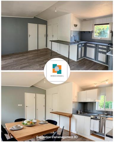 Le Castellet (83330) Maison T 3/4, parc résidentiel de loisir avec piscine