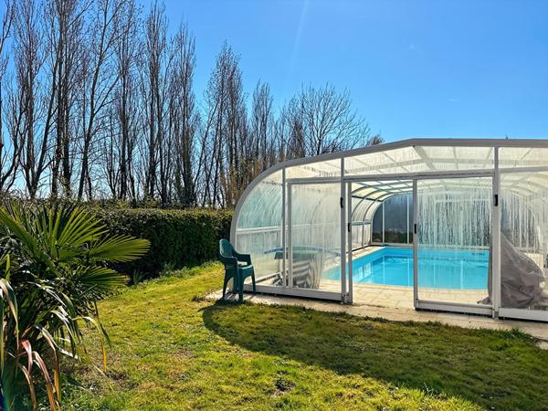 Maison 128m² avec piscine sur 3047m²