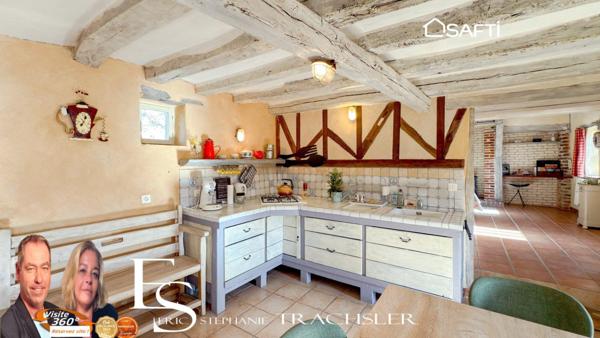 Maison de charme avec gîte et jardin paysagé – À 30 min du Mans, aux portes de la forêt de Bercé