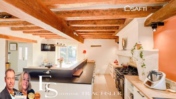 Maison de charme avec gîte et jardin paysagé – À 30 min du Mans, aux portes de la forêt de Bercé