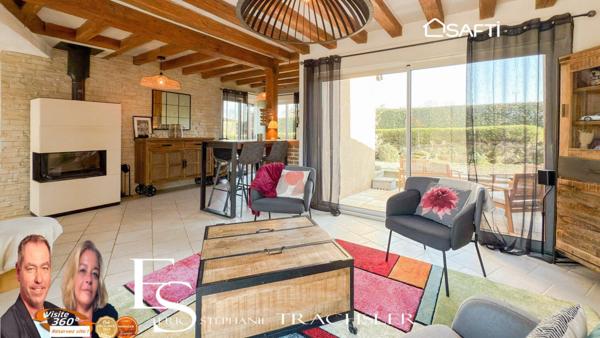 Maison de charme avec gîte et jardin paysagé – À 30 min du Mans, aux portes de la forêt de Bercé