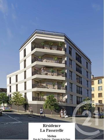 Appartement F2 à vendre  2 pièces - 38,76 m2 MELUN - 77