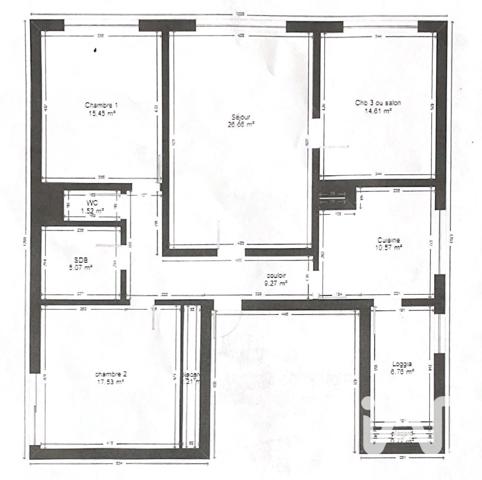 Appartement à vendre 5 pièces 102 m² Hayange